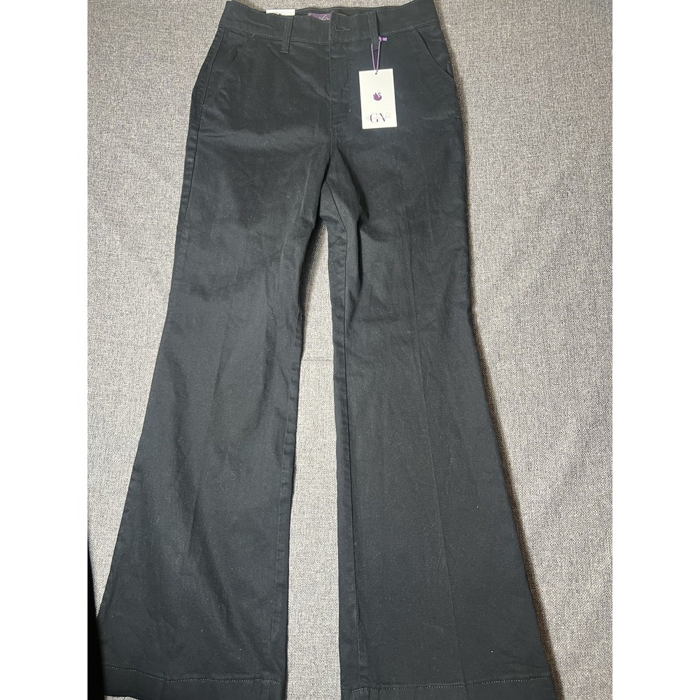 Gloria Vanderbilt Be Glorious  Size 8 AVERAGE JEANS -BLACK